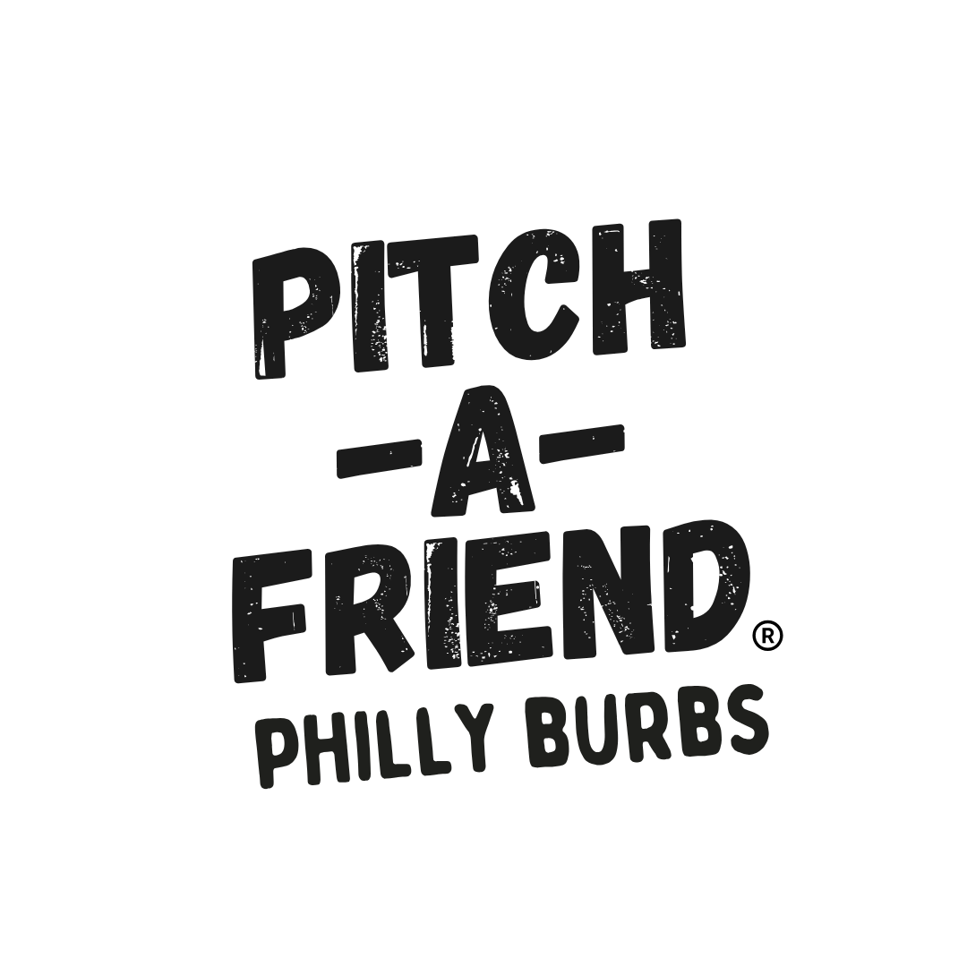 Pitch-A-Friend Philly Burbs Logo